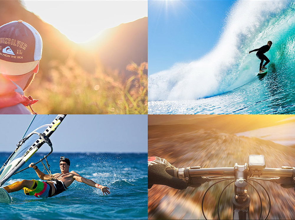 MGCOOL Explorer 1S 4K WiFi Action Camera 170 Degree FOV Novatek 96660 IMX 078 Sensor 30m Waterproof 4K Ultra HD Sports Camera - Silver