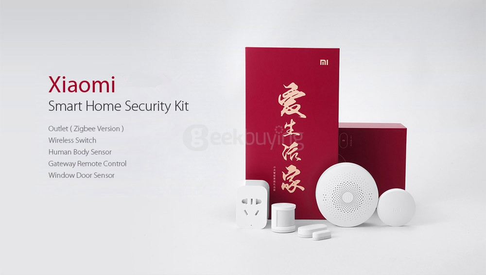 Original Xiaomi Smart Home Kit Gateway Window Door Sensors Human Body Sensor Wireless Switch Mi Smart Home Kit