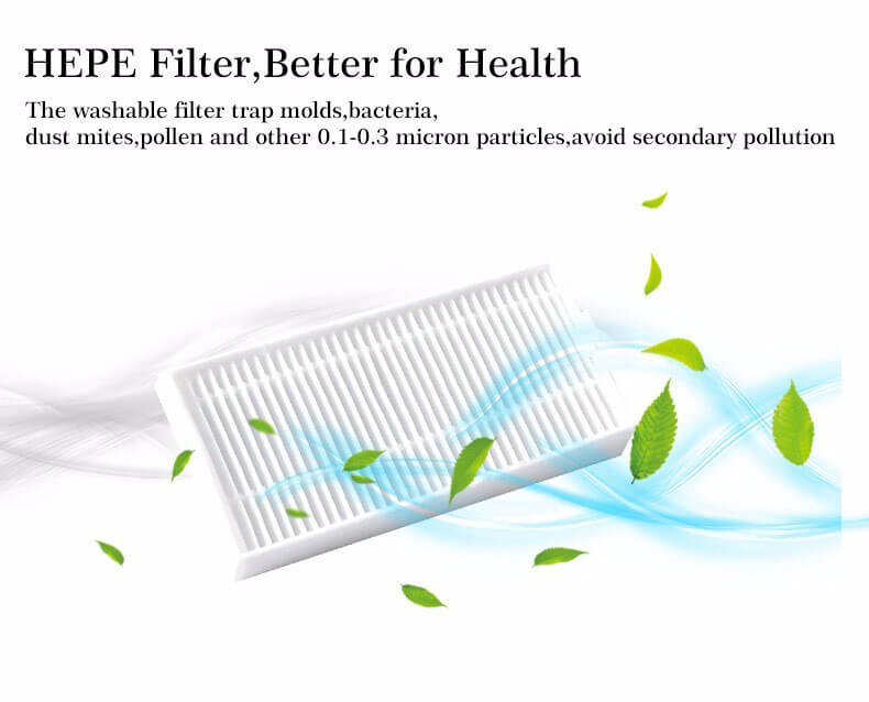 Cleanmate QQ6 Robot Vacuum Cleaner LED Touch Screen App Control 2000mAh Battery Virtual Wall Powerful Suction Robotic Vacuum Cleaner