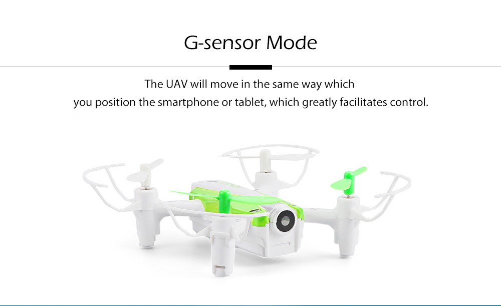 Cheerson CRICKET CX-17 MINI WIFI FPV 4CH 6Axis Altitude Hold Mode RC Quadcopter RTF - Black