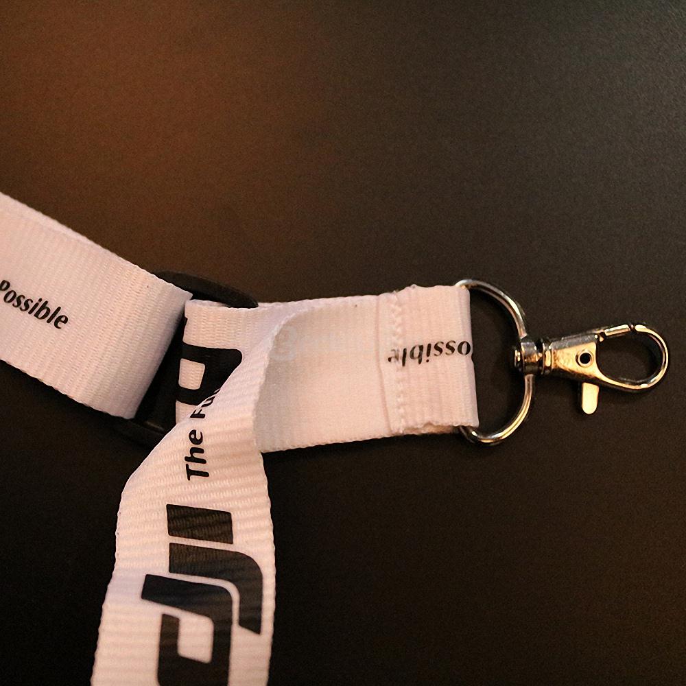 2.5cm Wide Remote Controller Neck Strap Landyard for DJI Mavic Pro - White