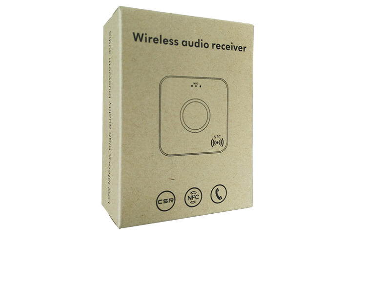 B7 Wireless Bluetooth 4.1 Audio Reciver NFC Stereo Music Adapter 3.5MM AUX - Black
