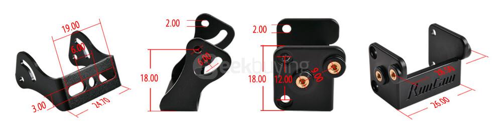 Runcam Swift Mini 130 Degree 2.5mm Micro FPV Camera For Racing Drone - Black(PAL)