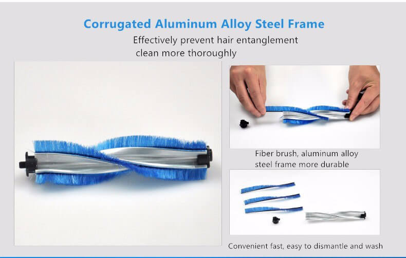 Cleanmate QQ6 Robot Vacuum Cleaner LED Touch Screen App Control 2000mAh Battery Virtual Wall Powerful Suction Robotic Vacuum Cleaner