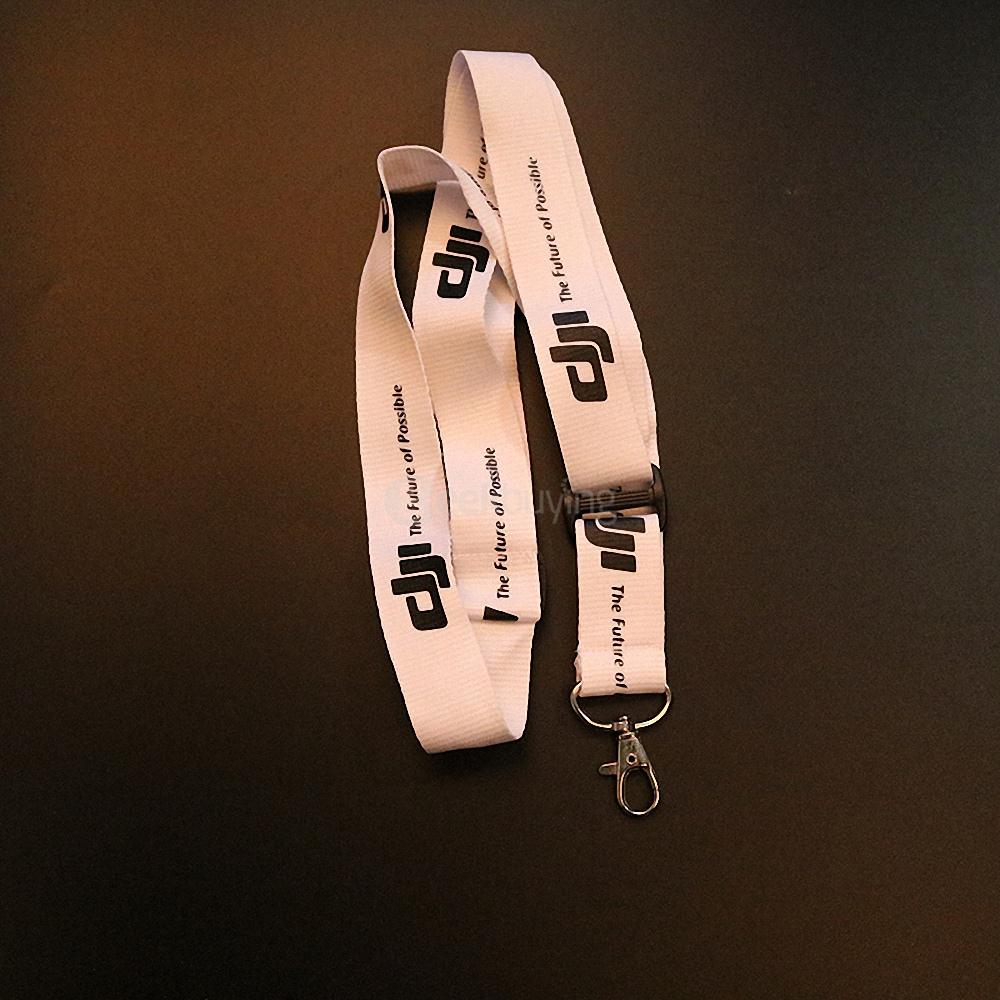 2.5cm Wide Remote Controller Neck Strap Landyard for DJI Mavic Pro - White