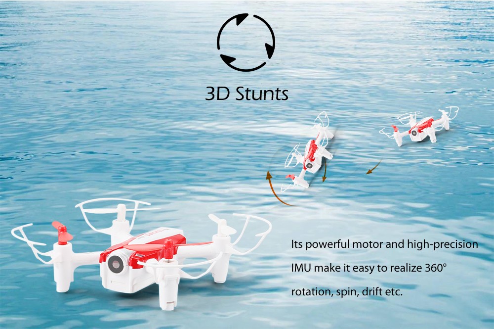 Cheerson CRICKET CX-17 MINI WIFI FPV 4CH 6Axis Altitude Hold Mode RC Quadcopter RTF - Black
