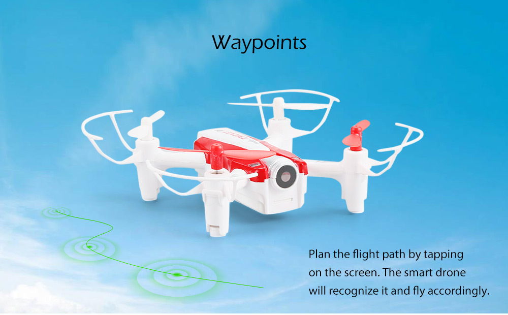 Cheerson CRICKET CX-17 MINI WIFI FPV 4CH 6Axis Altitude Hold Mode RC Quadcopter RTF - Black
