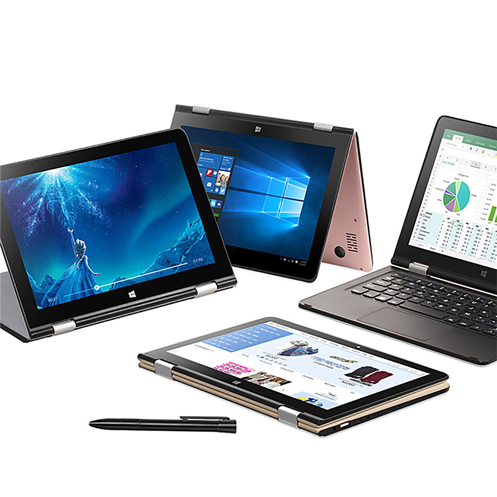 VOYO VBook V1 10.1 Inch 4G Ultrabook Tablet Windows 10 Android 5.1 Dual OS 4GB/64GB Intel Cherry Trail Z8300 1.84GHz 4GB 64GB 1280*800 with IPS Display 9000mAh