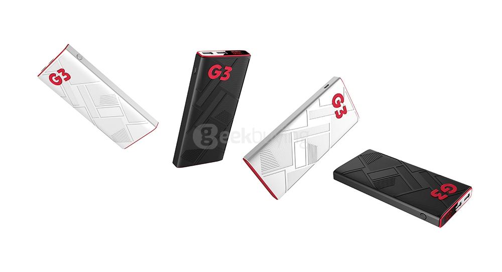 Teclast G3 10000mAh Power Bank External Battery Portable Charger for Phones Tablets - Red Black