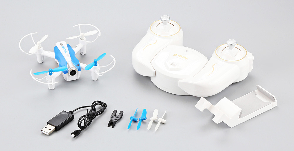 Cheerson CRICKET CX-17 MINI WIFI FPV 4CH 6Axis Altitude Hold Mode RC Quadcopter RTF - Black