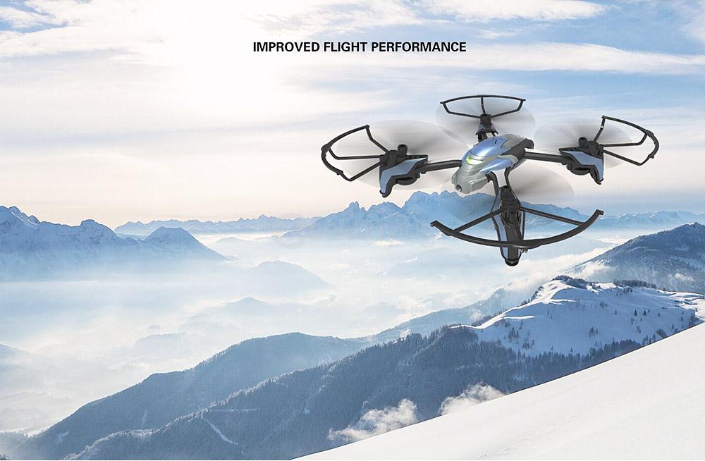 Kaideng PANTONMA K90 0.3MP WIFI Camera 2.4G 4CH 6Axis Gyro Obstacle Avoidance CF Mode RC Quadcopter BNF - Blue