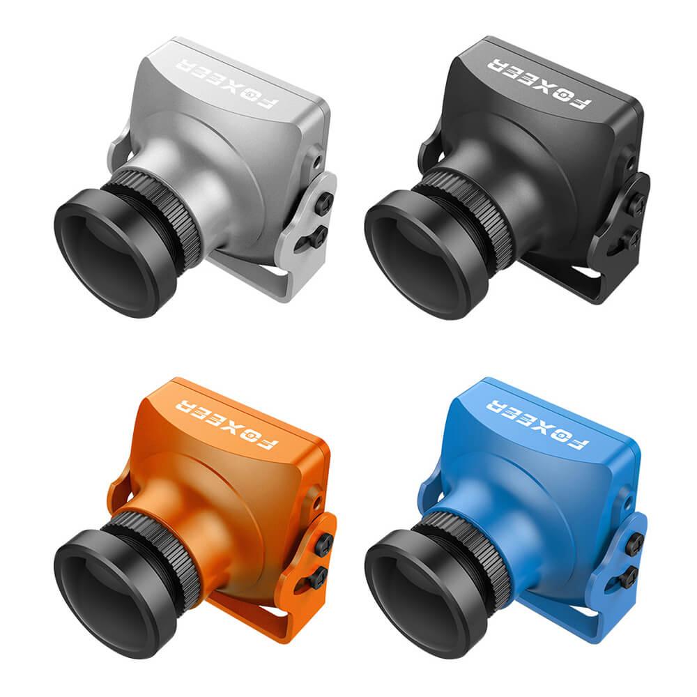 FOXEER Arrow V3 2.5mm 600TVL HAD II CCD IR Block Mini FPV Camera Built-in OSD MIC NTSC - Blue