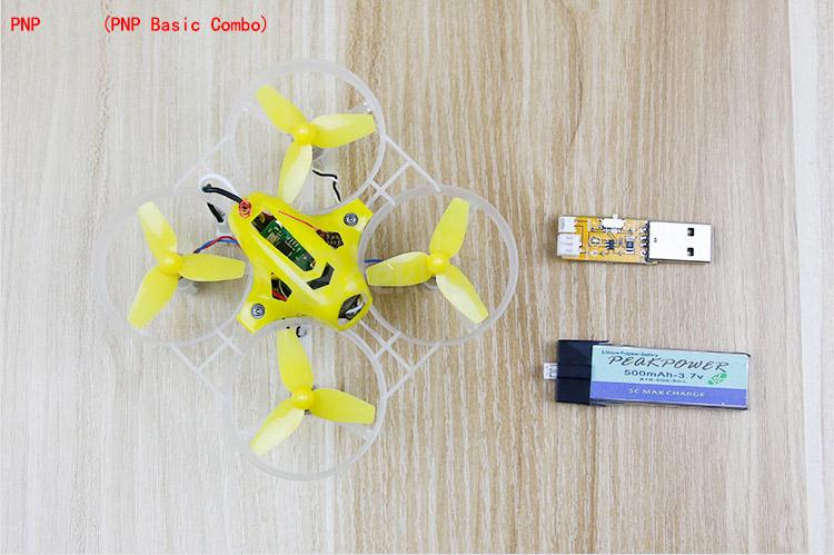 KINGKONG Tiny 7 75mm Micro FPV Racing Quadcopter with 800TVL CMOS Camera Micro F3 Brush Flight Controller PNP - Basic Combo Version