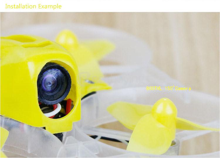 KINGKONG Tiny 7 75mm Micro FPV Racing Quadcopter with 800TVL CMOS Camera Micro F3 Brush Flight Controller PNP - Basic Combo Version