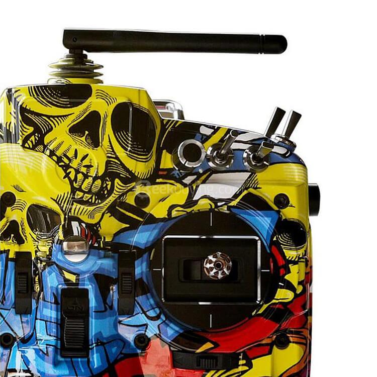 FrSky Taranis X9D Plus SE 2.4G 16CH Transmitter With M9 Hall Sensor Water Transfer Case EVA Bag - Camouflage
