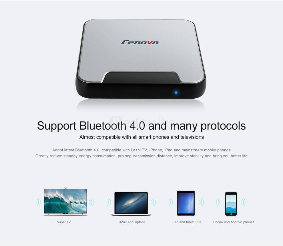 Cenovo MINI PC Intel Cherry Trail Z8350 Smart Mini PC Windows 10 4G/64G 2.4G WiFi LAN HDMI 1080P OTG