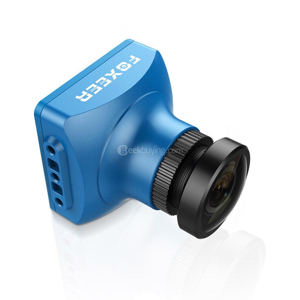 FOXEER Arrow V3 2.5mm 600TVL HAD II CCD IR Block Mini FPV Camera Built-in OSD MIC NTSC - Blue