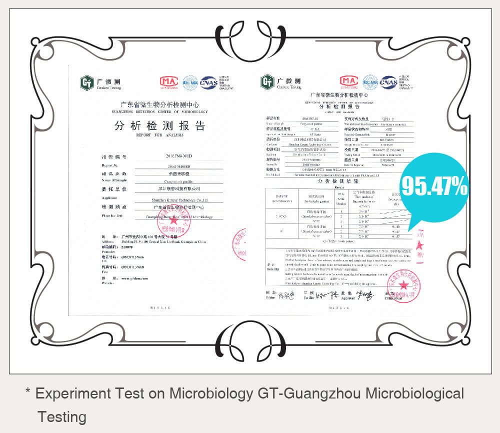 atongm KT-6830 Mini USB Sterilizing Deodorizer Live-ozone Refrigerator Air Purifier Cabinet Freshener - Rose Gold