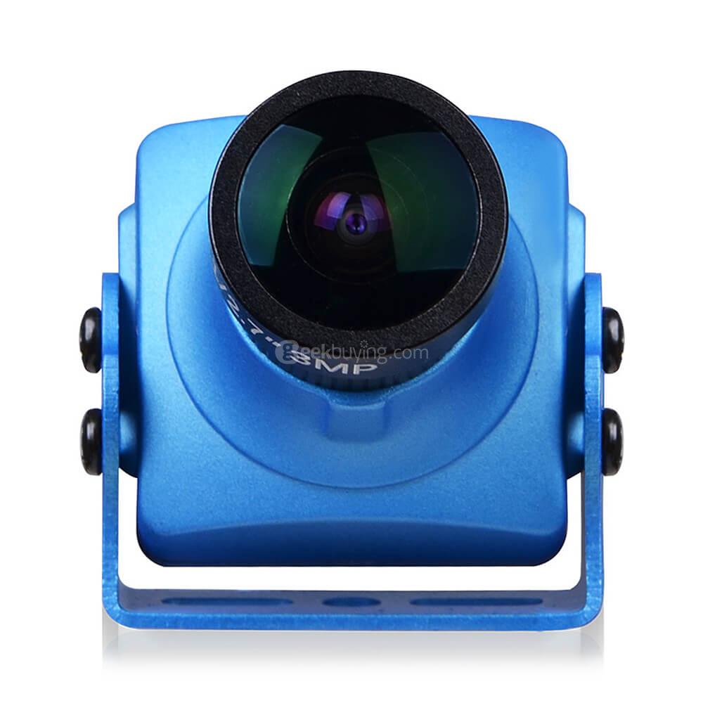 FOXEER Arrow V3 2.5mm 600TVL HAD II CCD IR Block Mini FPV Camera Built-in OSD MIC NTSC - Blue