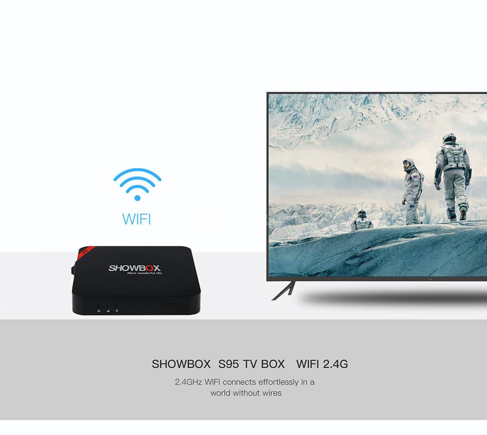 Bundle SHOWBOX S95 Android 7.1 RK3328 4K HDR Media Player + Tronsmart TSM01 EN Air Mouse