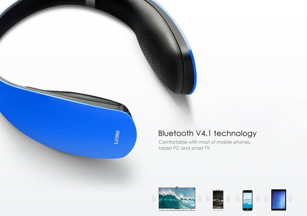 Letv Leme EB30 Bluetooth V4.1 Headphones Waterdrop Style - Black