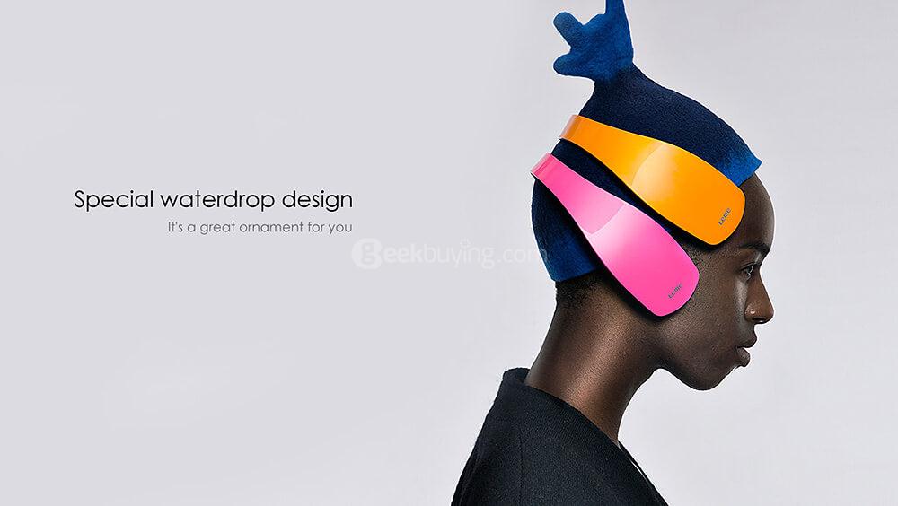 Letv Leme EB30 Bluetooth V4.1 Headphones Waterdrop Style - Black