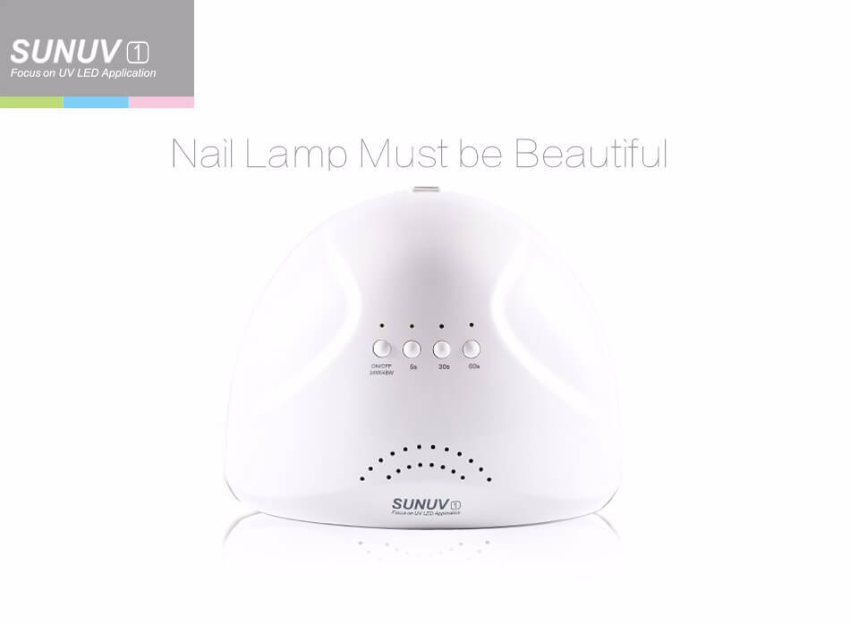 SUNONE 48W UV LED Nail Dryer - White