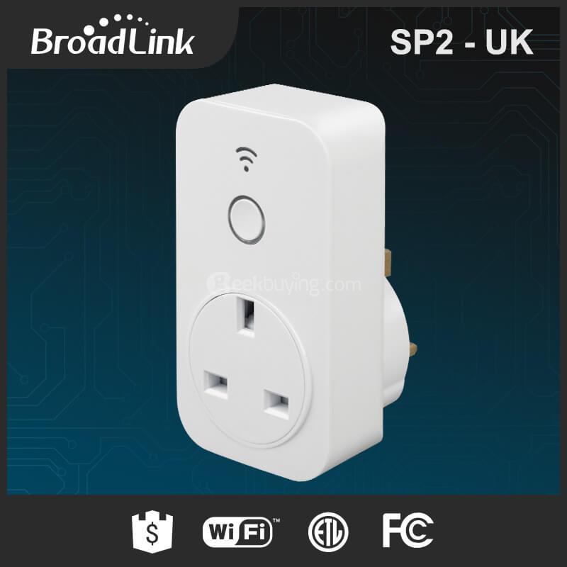 BroadLink SP2-UK WiFi Smart Home Socket Switch Plug Timer Remote Controll - UK Plug