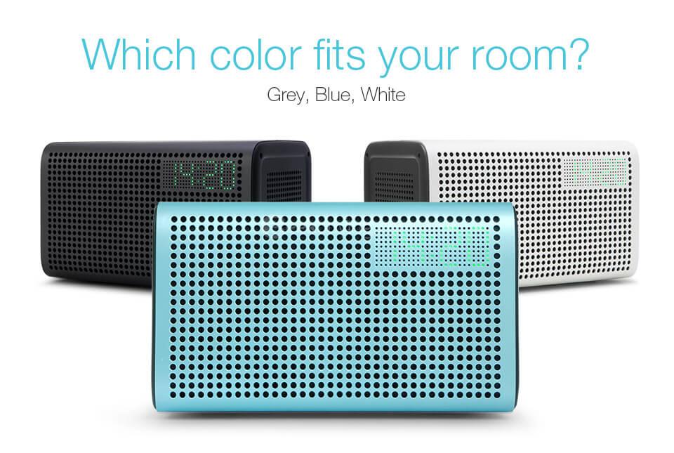 GGMM ES-201 E3 Portable WiFi Bluetooth Dual Wireless Connection Multifunctional Speaker - White