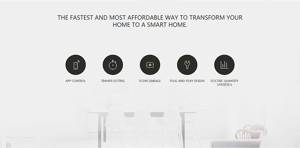 Orvibo S31 Smart WiFi Socket APP Control Timer Setting with US Plug - Grey