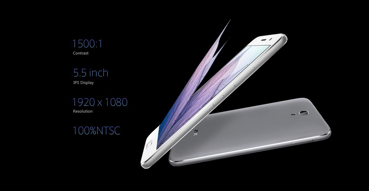 LENOVO ZUK Z1 5.5Inch 4G LTE Smartphone FHD Screen 3GB 64GB Snapdragon 801 13.0MP U-Touch 4100mAh - Gray