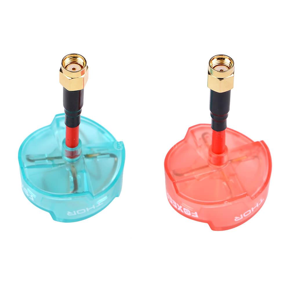 Foxeer THOR 5.8Ghz 3dBi 4-Leaf Clover RHCP Antenna for TX/RX FPV Antenna RP-SMA-plug - Pink