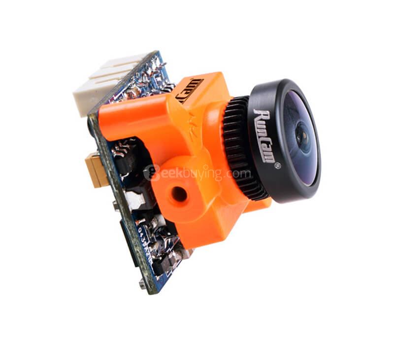Runcam Micro Swift 2.1mm 1/3 CCD 600TVL IR Blocked FPV Camera for Racing drone - Orange(NTSC)