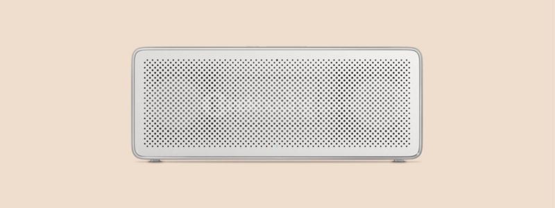 Original Xiaomi Square Box 2 Bluetooth V4.2 1200mAh AUX Line-in Hands-free Wireless Speaker with Mic - White