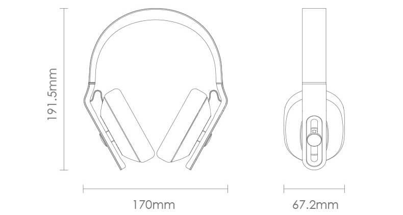 1MORE Super Bass Wired Headphones 3.5mm Jack with Mic - Black + Red