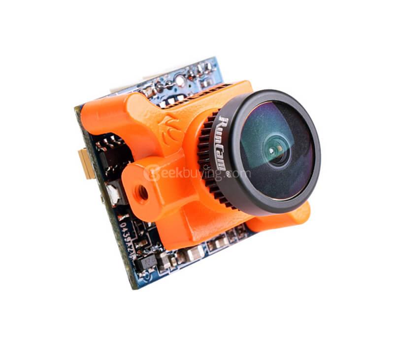 Runcam Micro Swift 2.1mm 1/3 CCD 600TVL IR Blocked FPV Camera for Racing drone - Orange(NTSC)