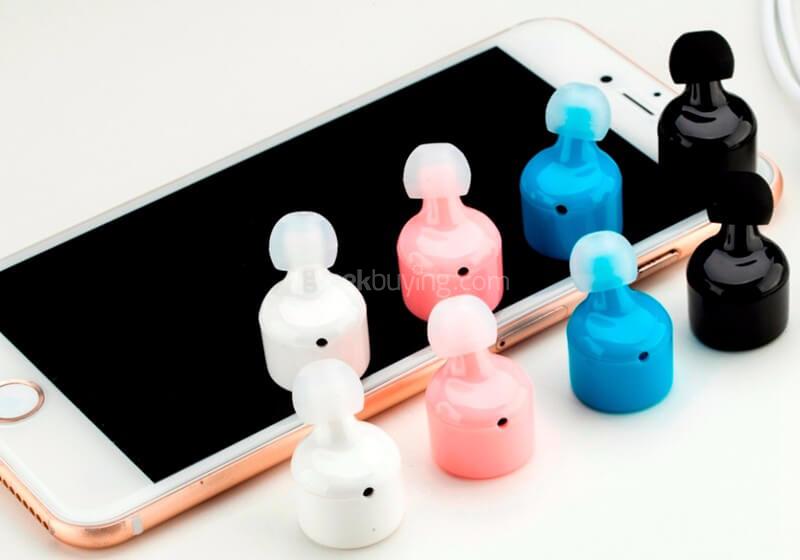 X1T Wireless Bluetooth V4.2 HiFi In-ear Earphones - Pink