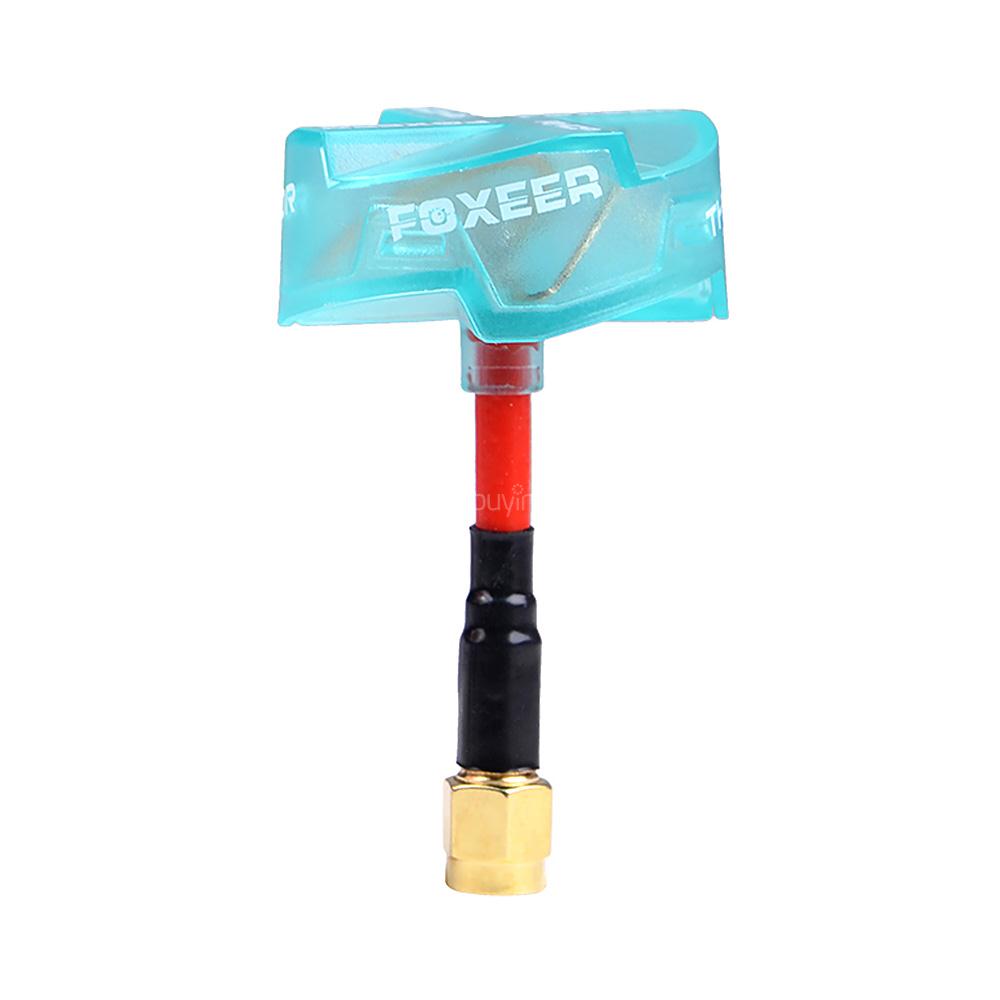 Foxeer THOR 5.8Ghz 3dBi 4-Leaf Clover RHCP Antenna for TX/RX FPV Antenna SMA-plug - Blue