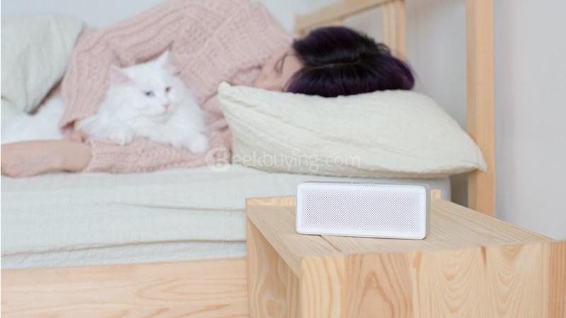 Original Xiaomi Square Box 2 Bluetooth V4.2 1200mAh AUX Line-in Hands-free Wireless Speaker with Mic - White