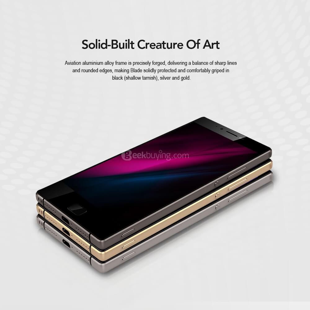 MAZE BLADE 5.5 Inch Smartphone FHD Screen 3GB RAM 32GB ROM 13.0MP MTK6753 Octa Core 1.3GHz Android 6.0 Touch ID - Black