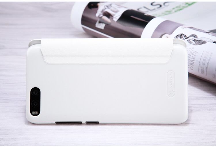 Nillkin Modern PU Leather Case Protective Back Cover For Xiaomi Mi6 - White