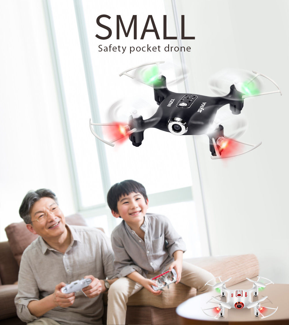 SYMA X21W WIFI FPV with HD 720P Camera Altitude Hold Mode RC Quadcopter RTF - White