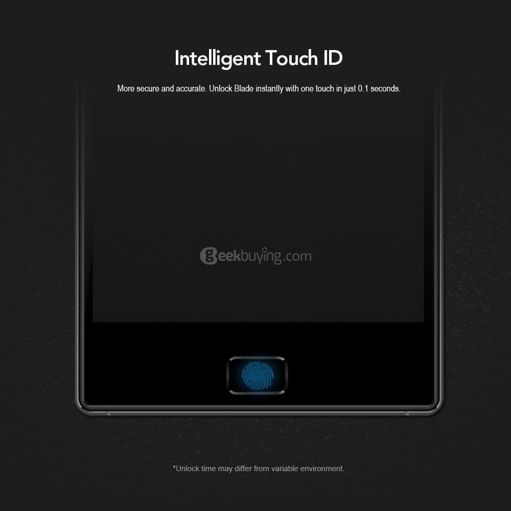 MAZE BLADE 5.5 Inch Smartphone FHD Screen 3GB RAM 32GB ROM 13.0MP MTK6753 Octa Core 1.3GHz Android 6.0 Touch ID - Black