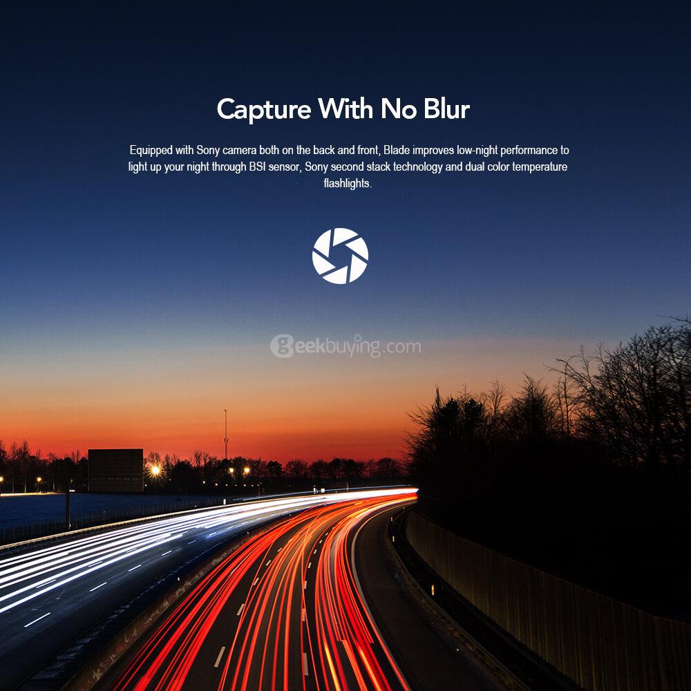 MAZE BLADE 5.5 Inch Smartphone FHD Screen 3GB RAM 32GB ROM 13.0MP MTK6753 Octa Core 1.3GHz Android 6.0 Touch ID - Black