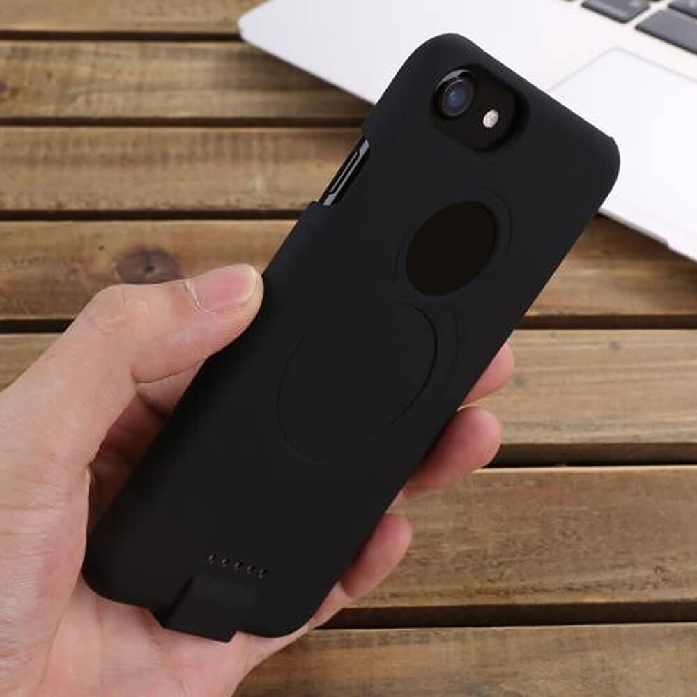 Black iPhone7 Plus/iPhone6S Plus/iPhone6 Plus Wireless Power Bank Makibes 4000mAh Magnetic Charging Wireless Power Bank