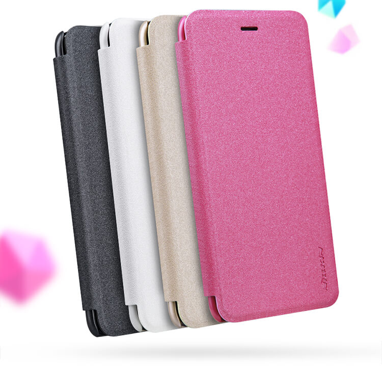 Nillkin Modern PU Leather Case Protective Back Cover For Xiaomi Mi6 - White