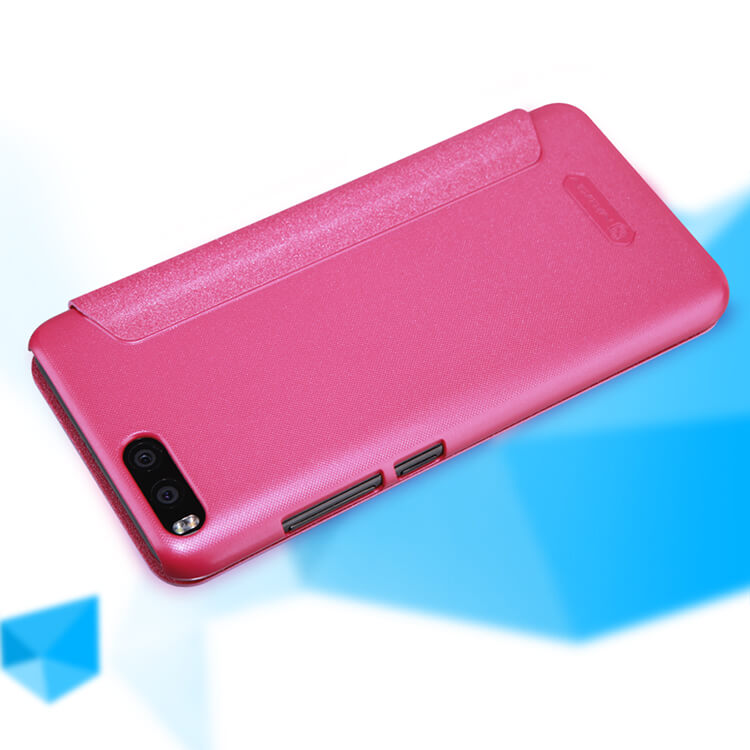 Nillkin Modern PU Leather Case Protective Back Cover For Xiaomi Mi6 - White