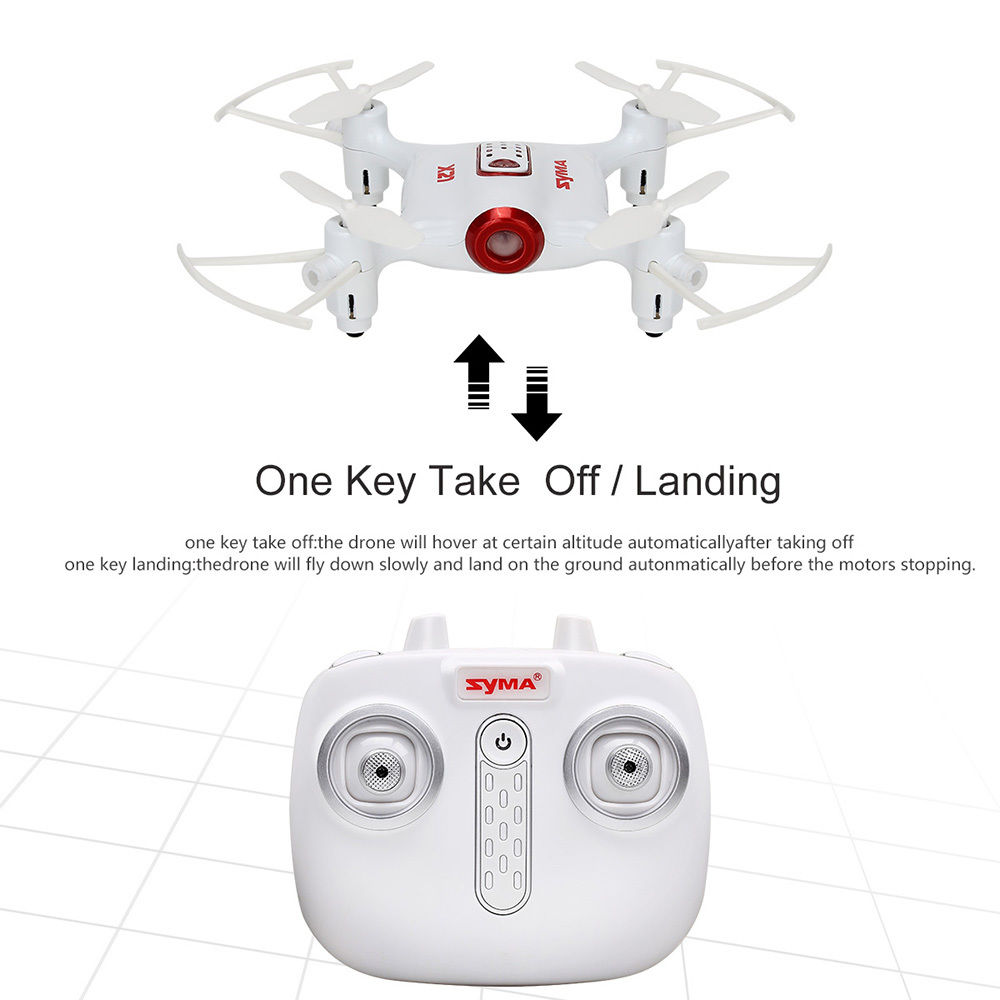 SYMA X21W WIFI FPV with HD 720P Camera Altitude Hold Mode RC Quadcopter RTF - White