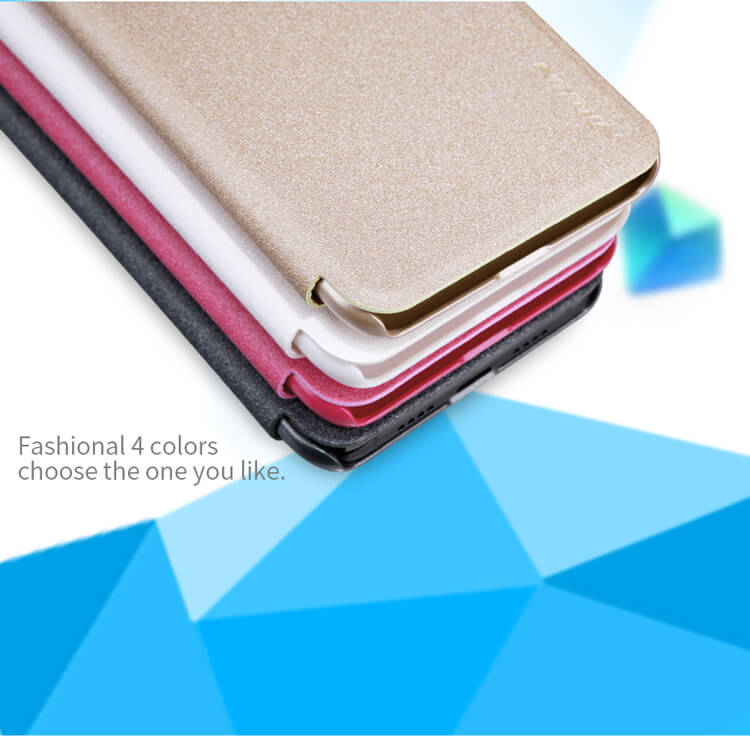 Nillkin Modern PU Leather Case Protective Back Cover For Xiaomi Mi6 - White