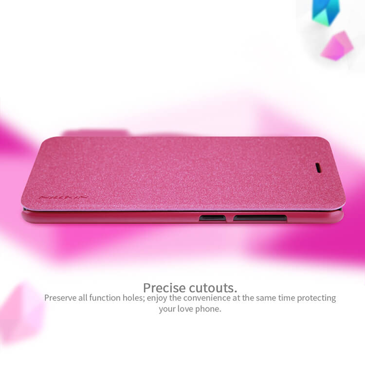 Nillkin Modern PU Leather Case Protective Back Cover For Xiaomi Mi6 - White